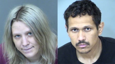moeder en partner uit arizona veroordeeld voor afschuwelijke kindermishandeling waaronder het in brand steken van een 10 jarige