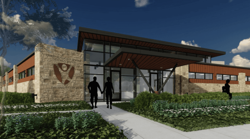collin county childrens advocacy center of collin county begint met de bouw van een faciliteit in mckinney nu kindermisbruik toeneemt