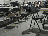 condiciones desgarradoras en el campamento de ninos migrantes en ee uu