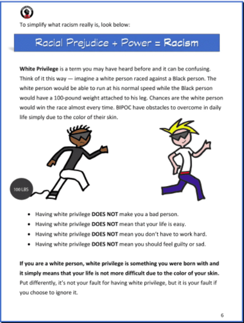 dc elementary school has four year olds identify racist family members during anti racism fight club