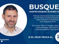 een argentijn die beschuldigd wordt van de moord op zijn zoon is de meest gezochte man in spanje