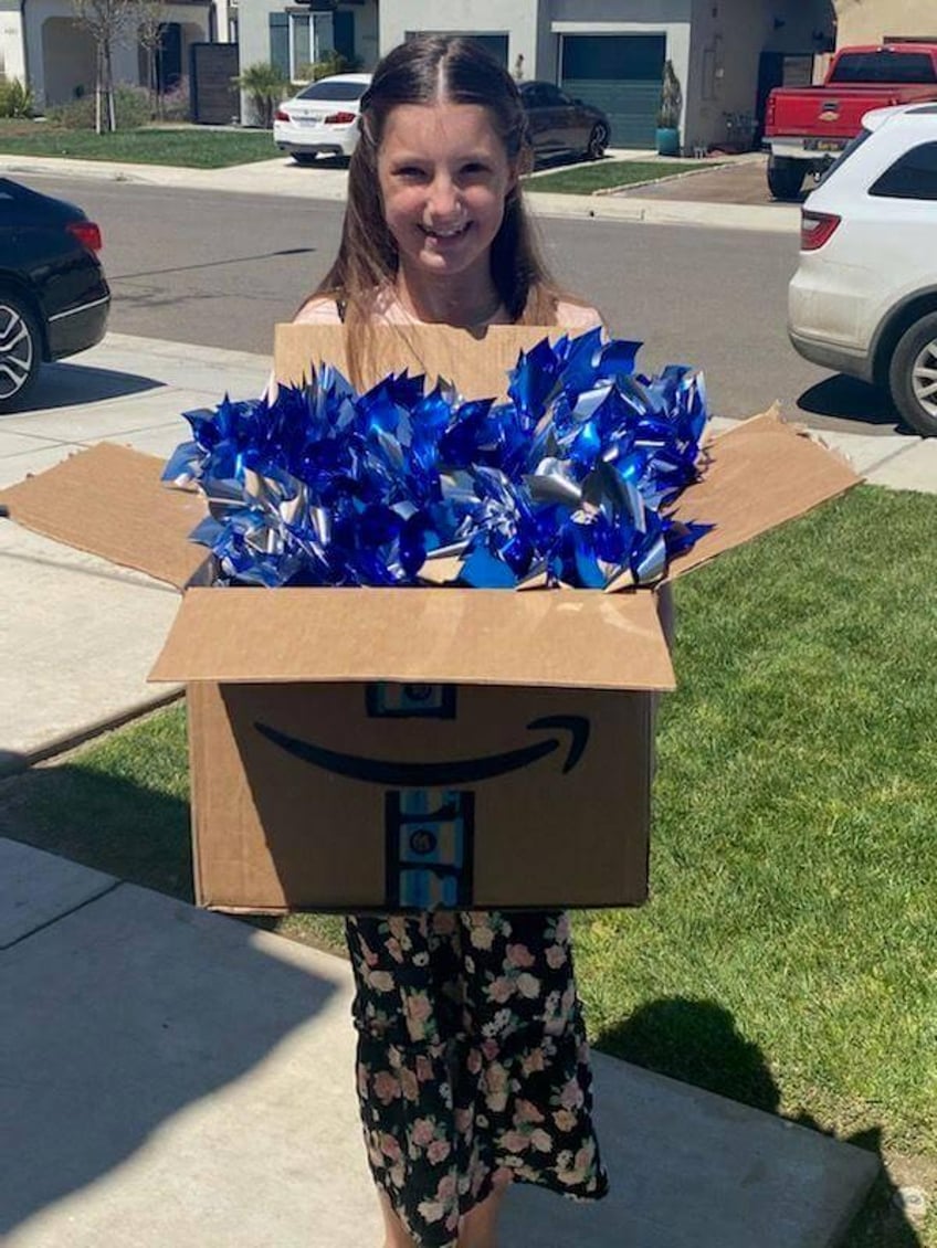 guadalupe residents join child abuse prevention campaign by planting pinwheels