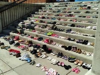 jaarlijks evenement belicht de meer dan 380 gevallen van kindermisbruik in cache valley