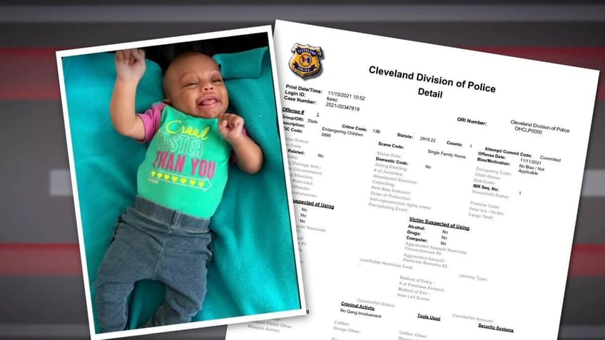 la policia de cleveland detiene a la ninera implicada en un caso de abuso infantil de un bebe de 3 meses
