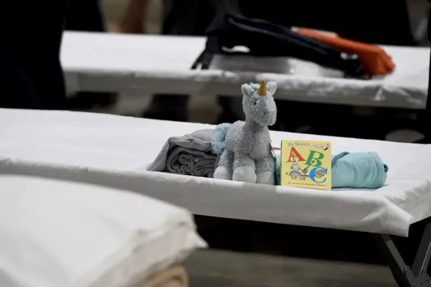 migrant children in us living in mass shelters little oversight