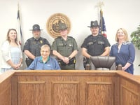 proclamation signing in tucker county for child abuse and sexual assault