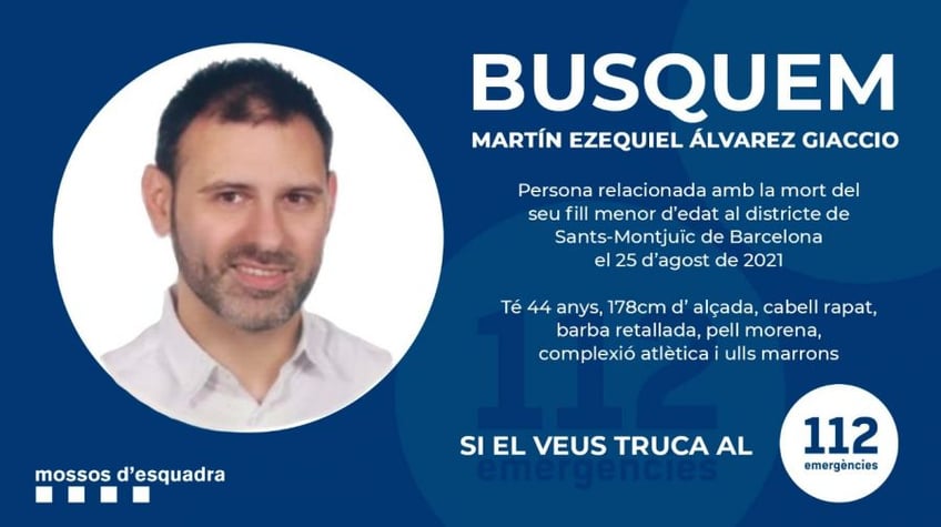 un argentino acusado de matar a su hijo es el hombre mas buscado en espana
