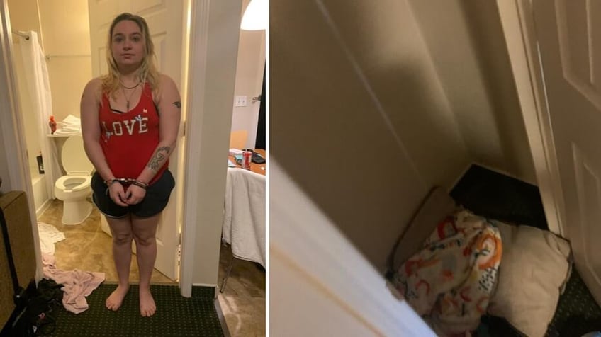 vrouw uit florida beschuldigd van opsluiten kind in donkere hotelkast voor langere periodes
